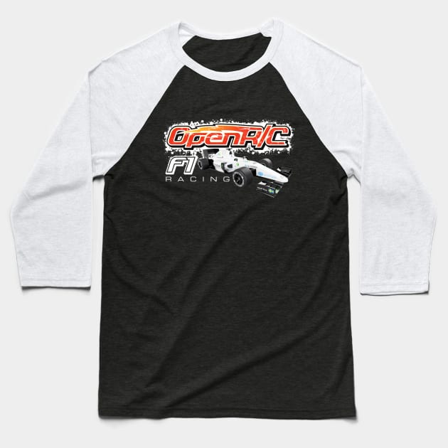 OpenR/C F1 racing Baseball T-Shirt by DanielNoree
